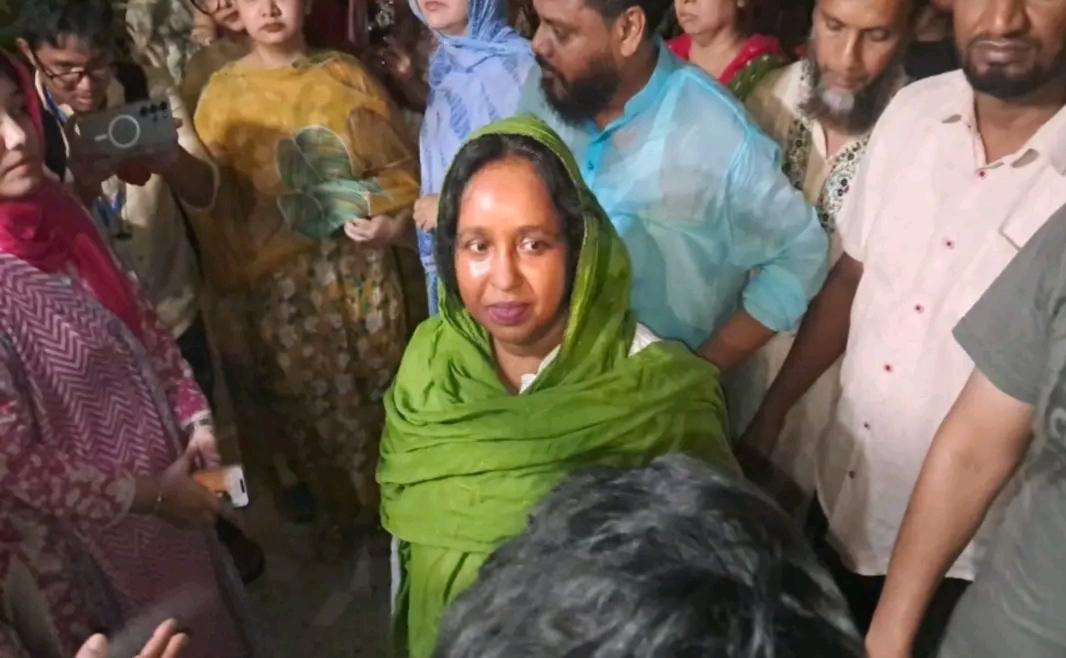 বাসায় ফিরে বিএনপি সরকারকে ধন্যবাদ জানালেন আ.লীগের সাবেক মেয়র আইভী
